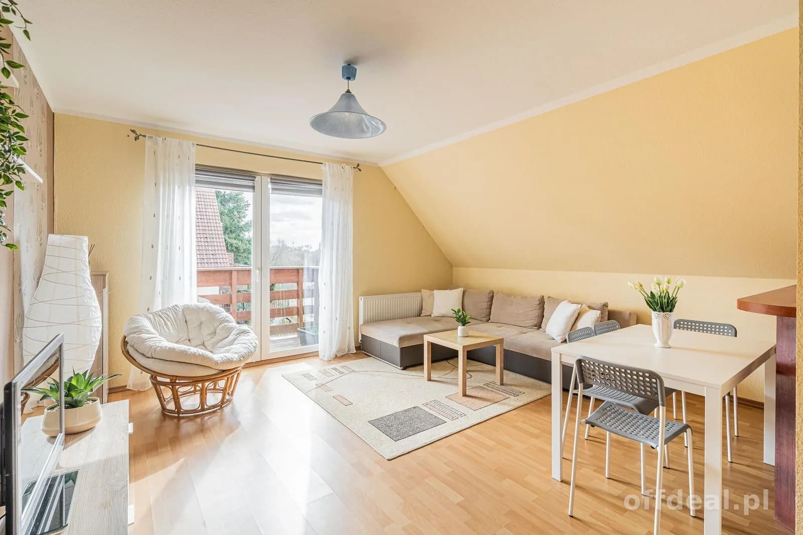 2-room apartment for sale in Zieleniewo | 45.11 m²