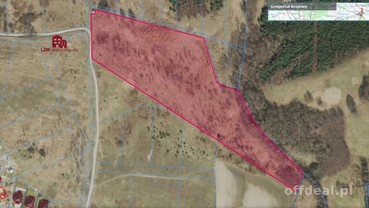 plot for sale in Zielona Góra, Nowy Kisielin | 35,300 m²