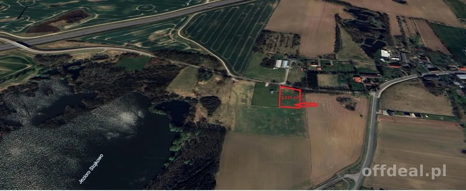 Grundstück zum Verkauf in Stojkowo | 2.839 m²
