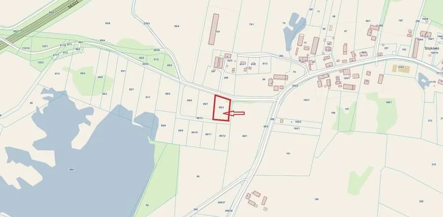 plot for sale in Stojkowo | 2,839 m²