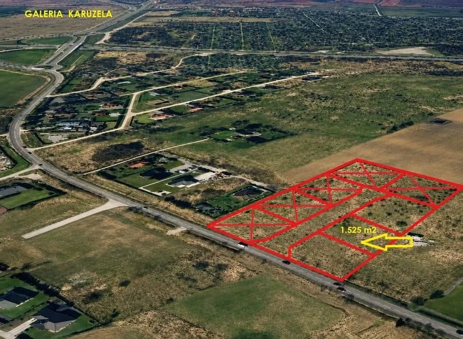 plot for sale in Niekanin | 1,525 m²