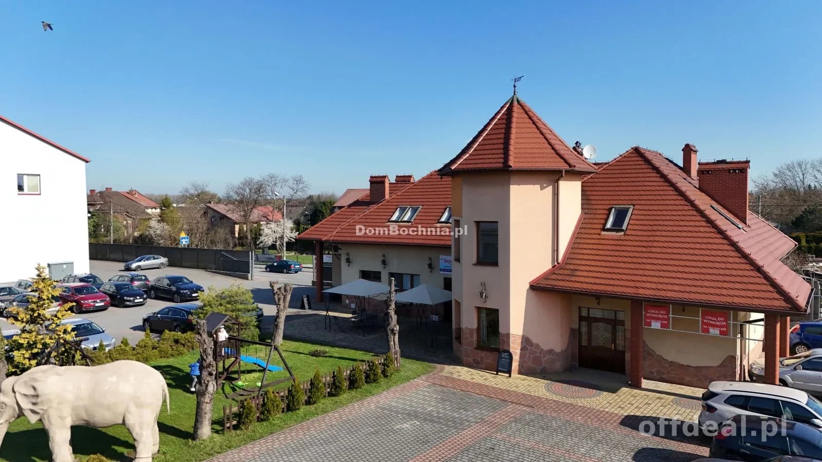 Proszowska 1 w Bochni lokale na piętrze parking