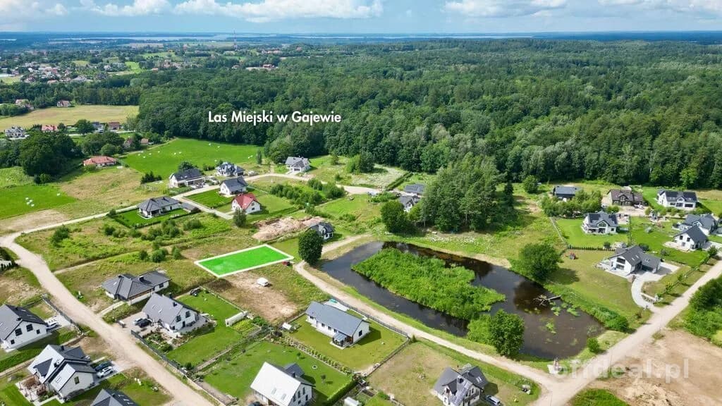 Gajewo | działka budowlana 1000 m2 pod dom jedn.