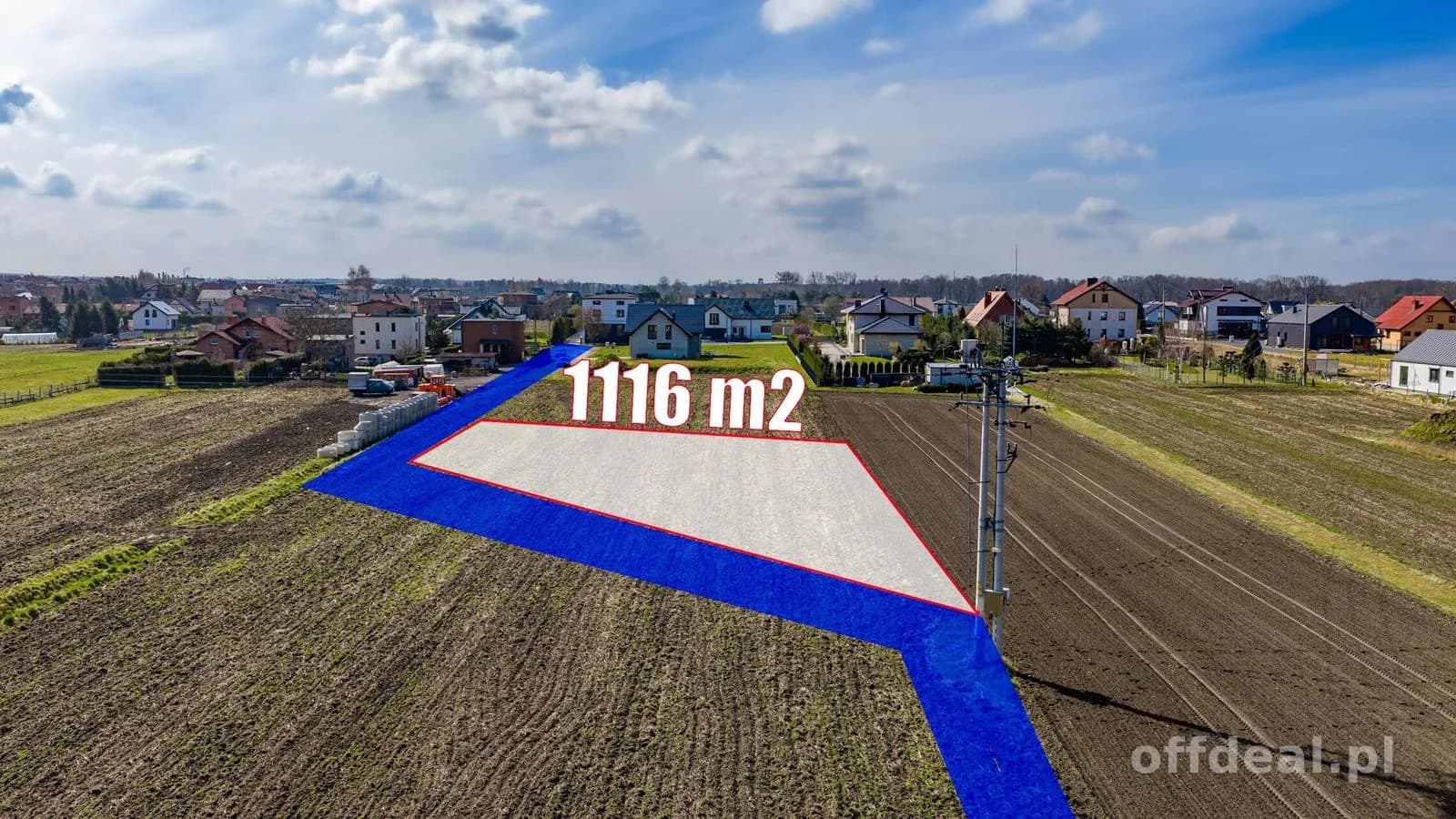 Фото 7: Ділянка, 1116 m², Paniówki