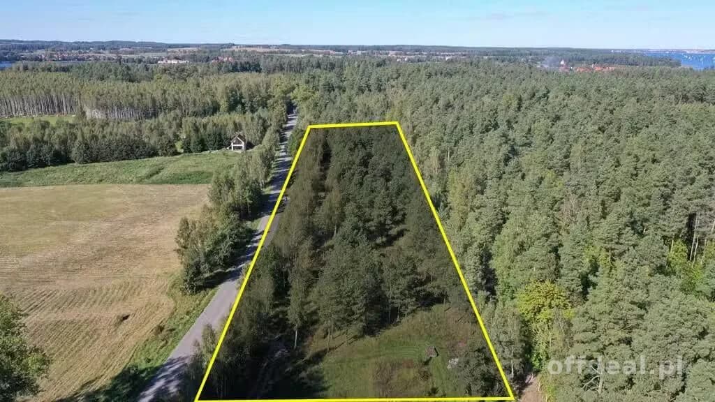 Na sprzedaż kompleks od 6 do 12 działek budowlanych – Rydzewo, ul. Mazurska 111