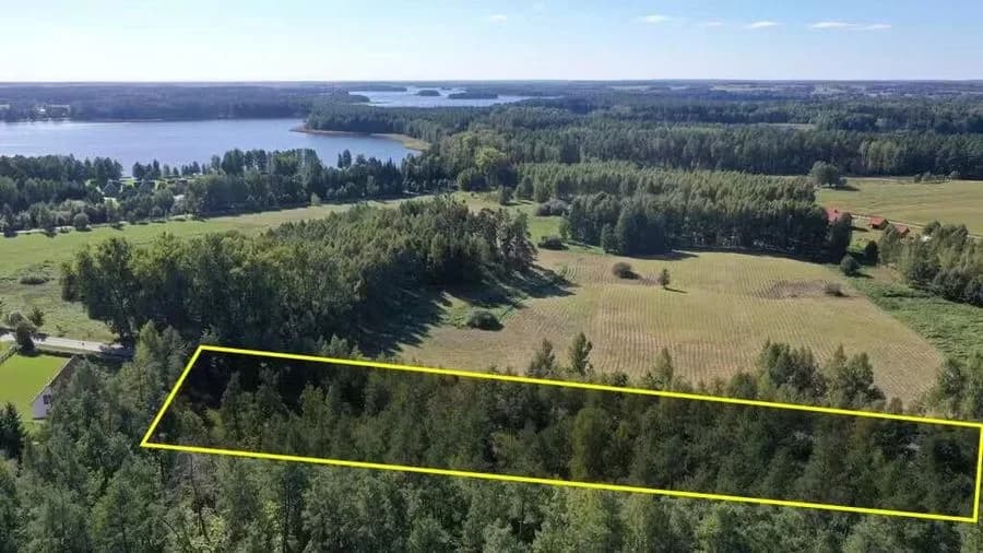 Na sprzedaż kompleks od 6 do 12 działek budowlanych – Rydzewo, ul. Mazurska 111