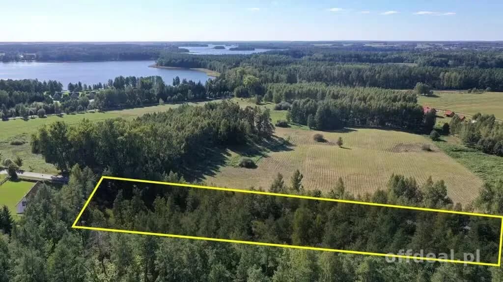 Na sprzedaż kompleks od 6 do 12 działek budowlanych – Rydzewo, ul. Mazurska 111