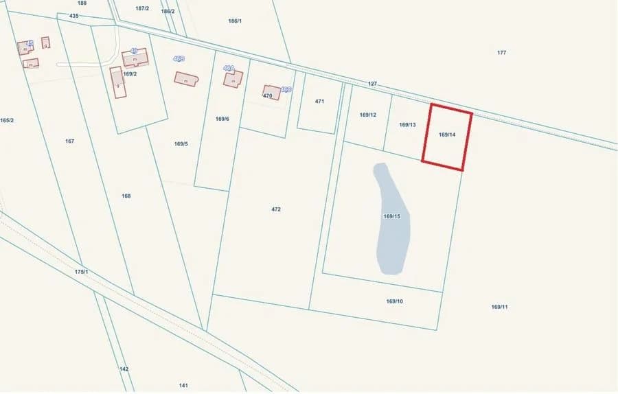 plot for sale in Czernin | 1,450 m²
