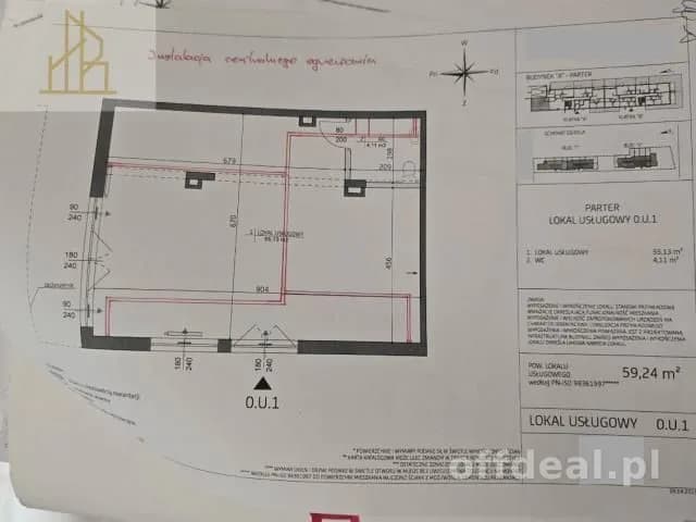 commercial property for rent in Warszawa, Bemowo, Górce | 59.14 m²