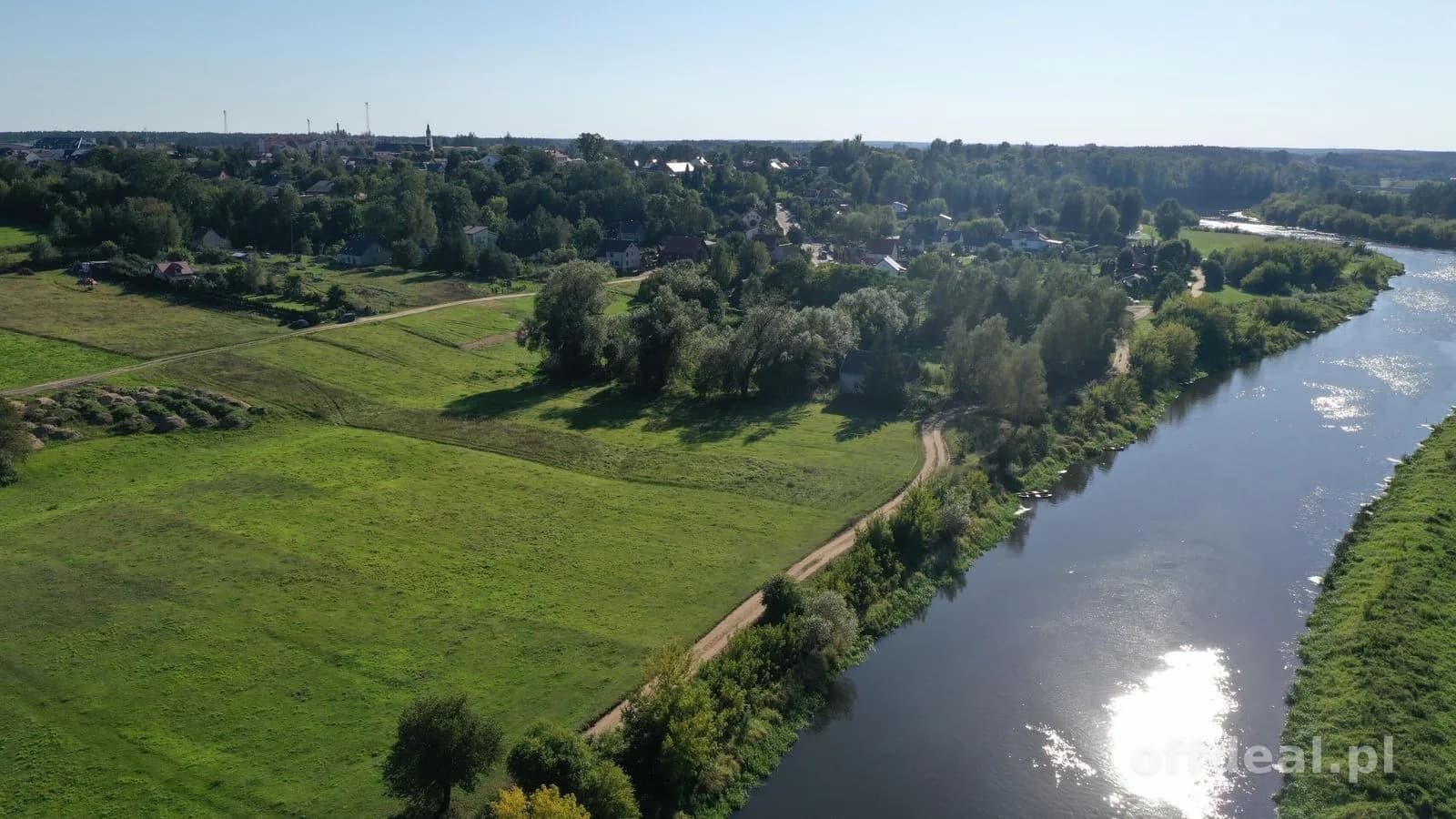 Wyjątkowa działka nad Narwią