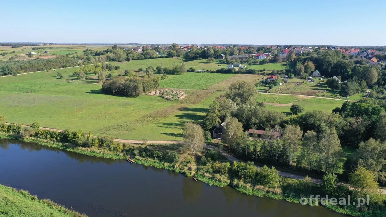 Wyjątkowa działka nad Narwią