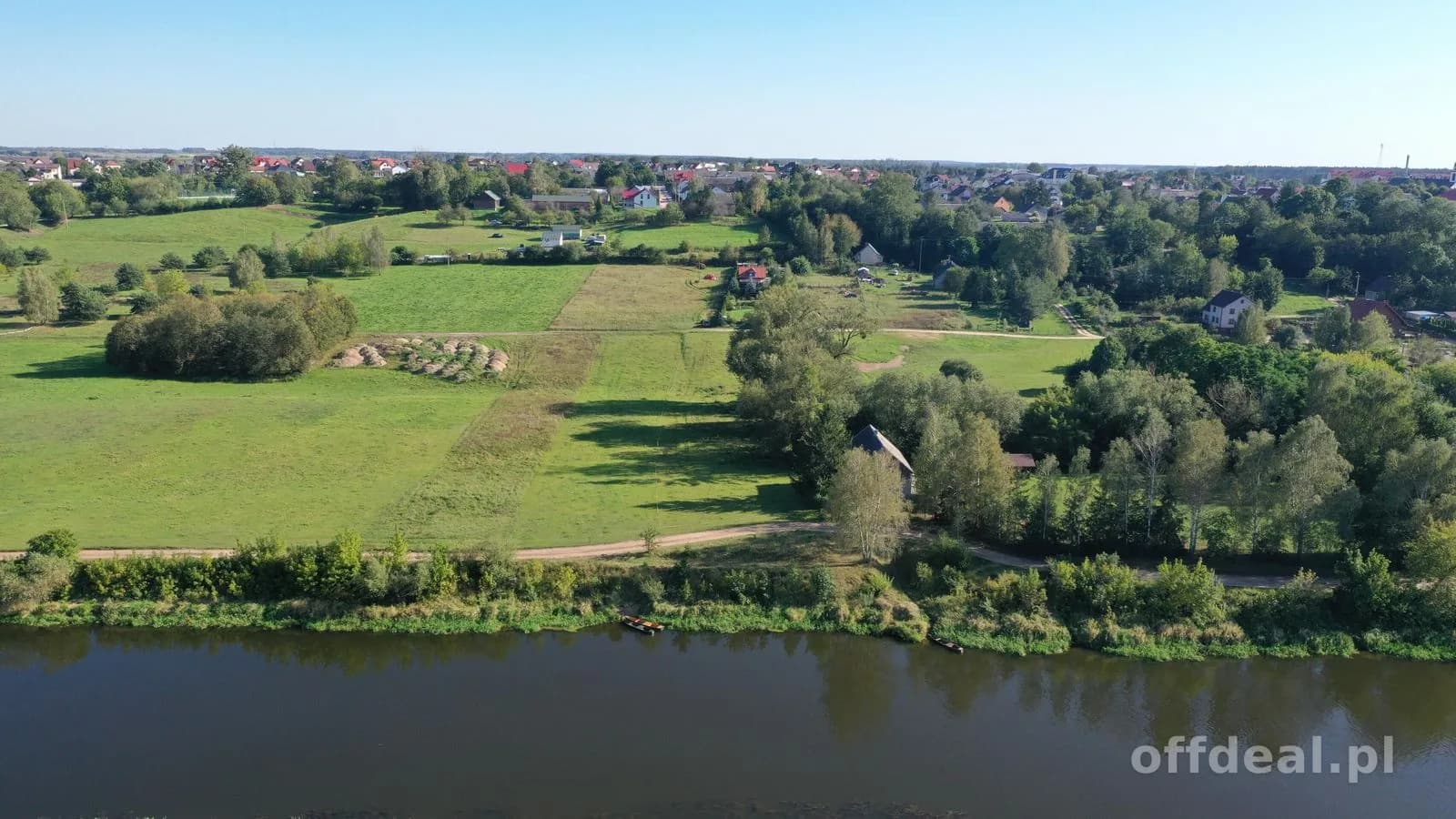 Wyjątkowa działka nad Narwią