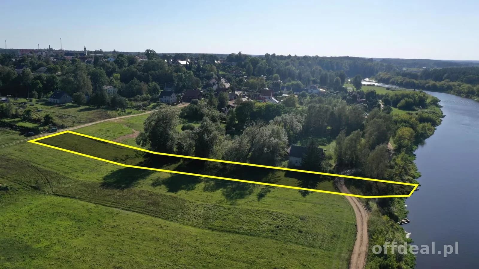 Wyjątkowa działka nad Narwią