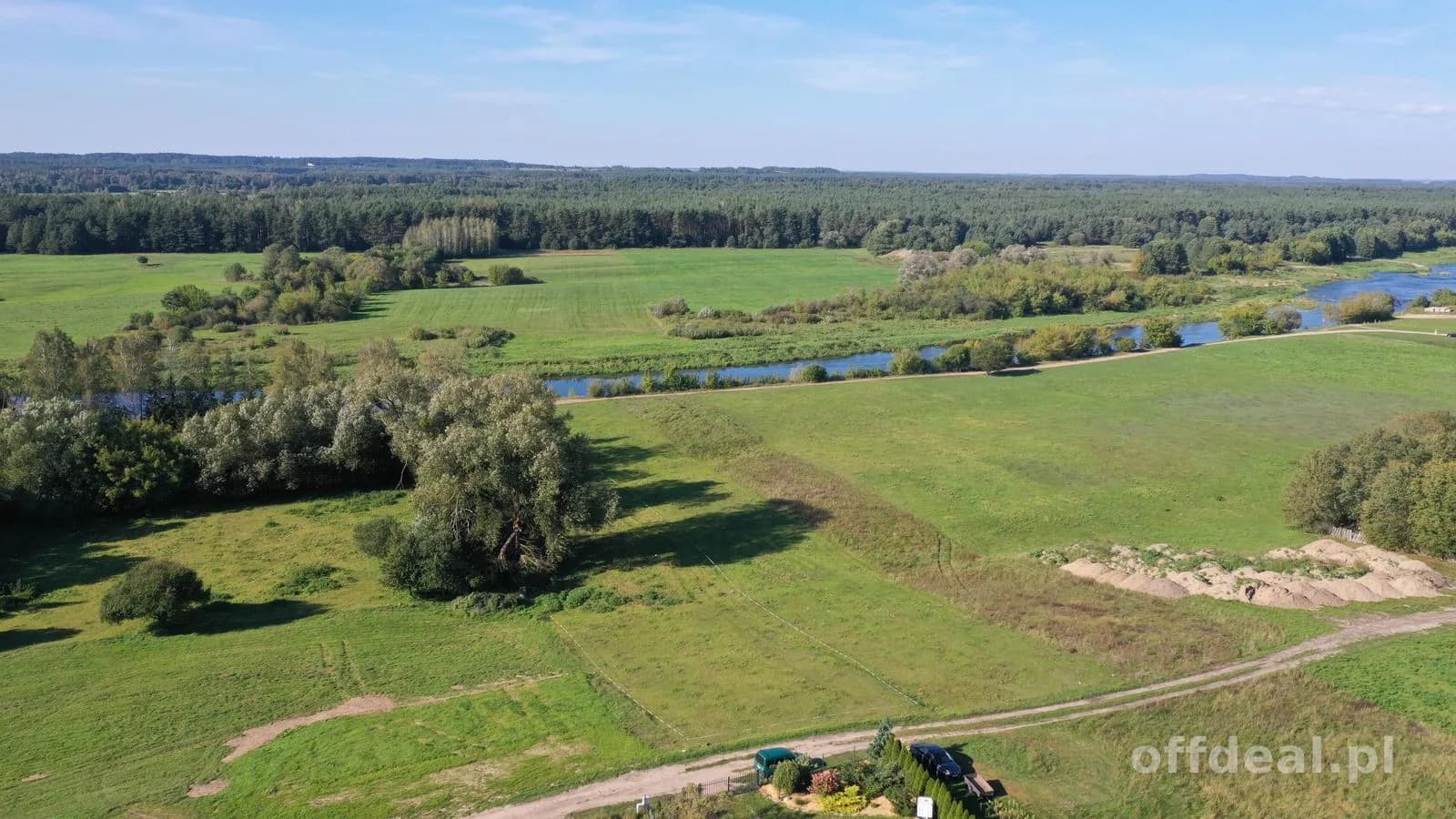 Wyjątkowa działka nad Narwią