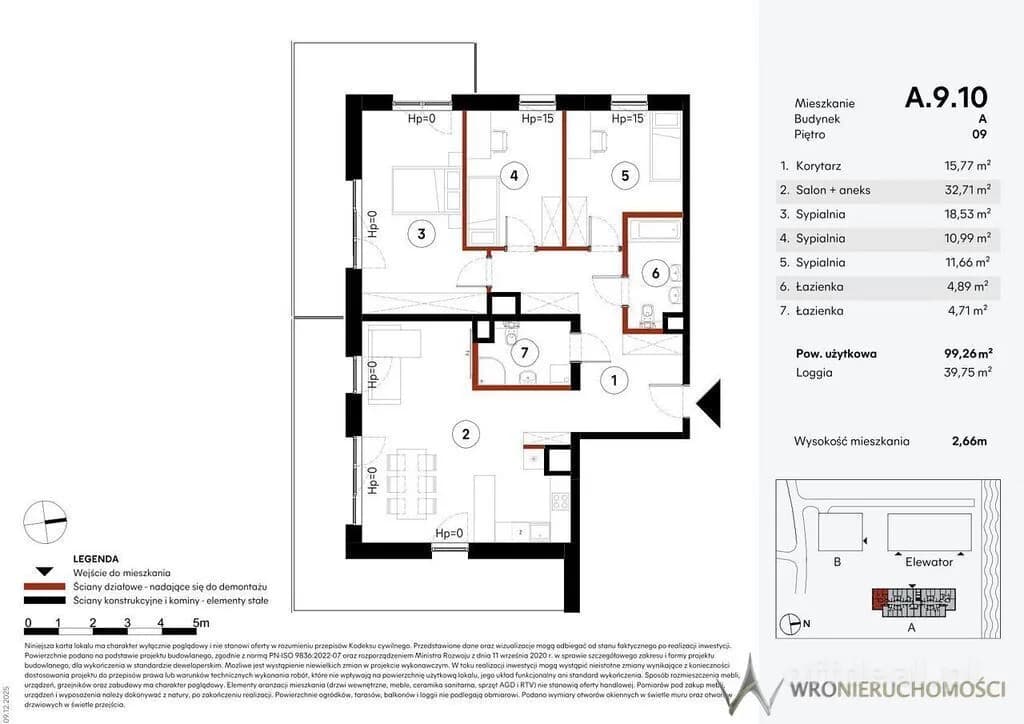 Zdjęcie 2: Mieszkanie, 4 pokoje, 100 m², Wrocław