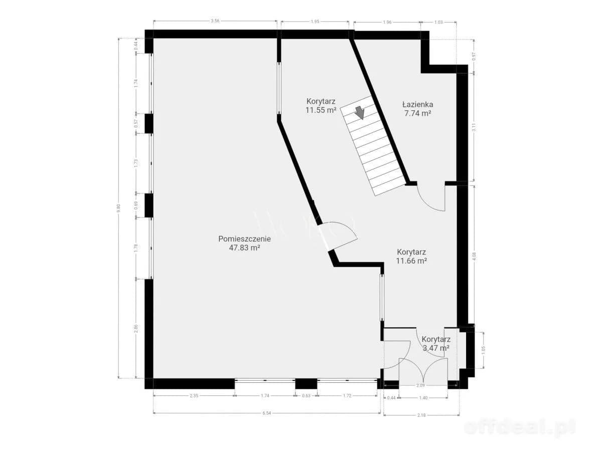 Lokale biurowe/usługowe 29–166m2 Wał Miedzeszyński
