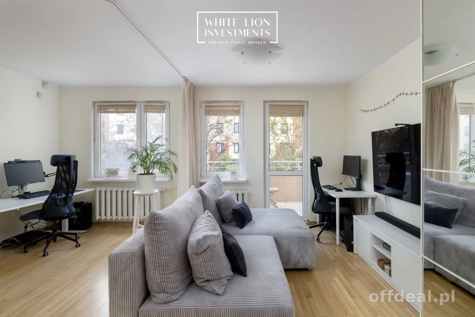 3 pokoje z balkonem |Przytulne 72m2| Metro Kabaty