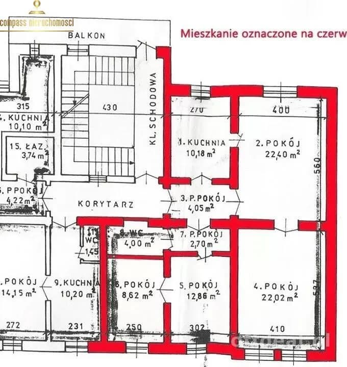 квартира на продаж у Przemyśl | 4-кімн. | 86,83 m²