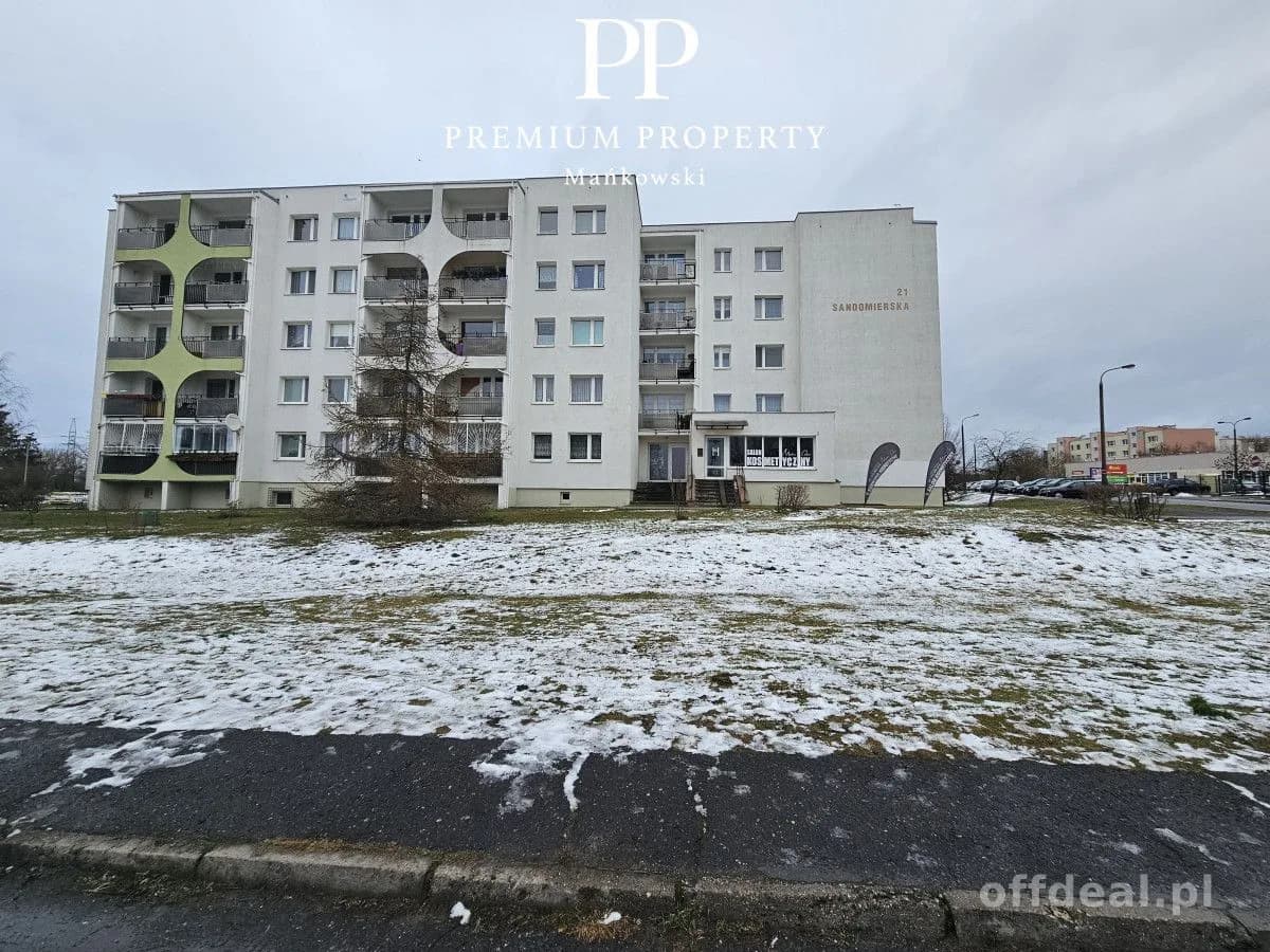 Sandomierska 56m2 / 3 pokoje / balkon / 2 łazienki