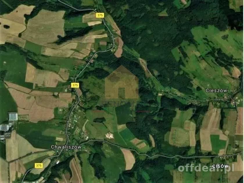 Uzbrojone działki budowlane pod lasem, Chwaliszów