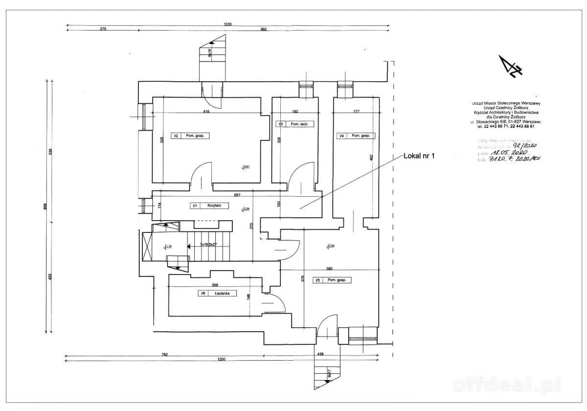 Stary Żoliborz | Prywatny ogród 308,5 m² | ~ 120 m