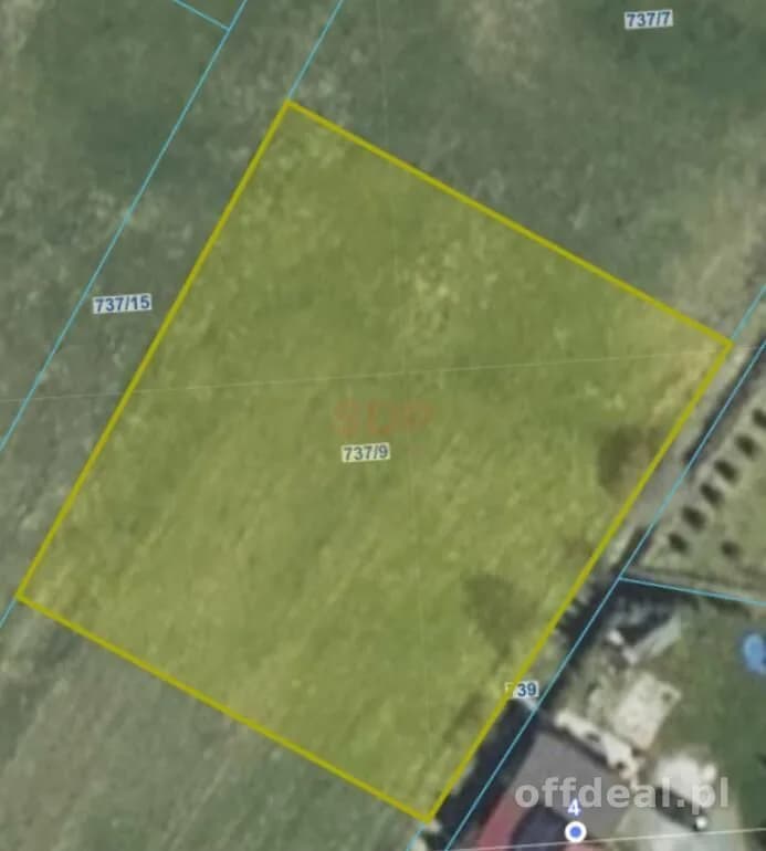 Grundstück zum Verkauf in Kamienna Góra | 1.369 m²