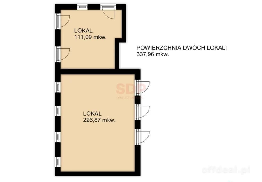 Lokal przy ul. Księcia Witolda|Spichlerz|338 m2|cena z VAT