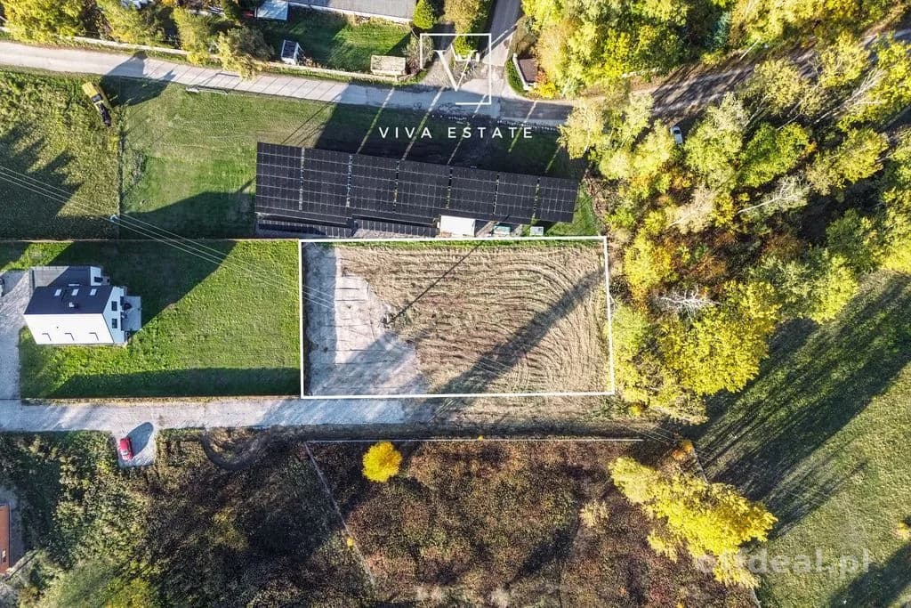 Urokliwa działka budowlana z MPZP i mediami