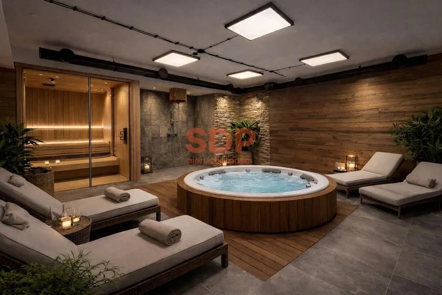 Południowy widok na Karkonosze | STREFA SPA |