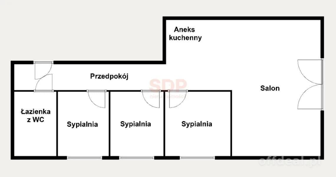 4-Zimmer Haus zum Verkauf in Nadolice Małe | 72 m²
