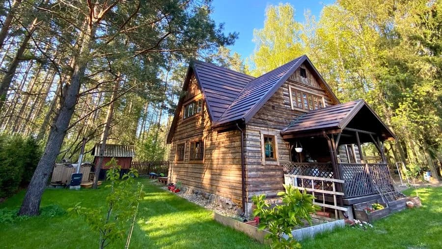 Dom letniskowy na Mazurach, 120 m2