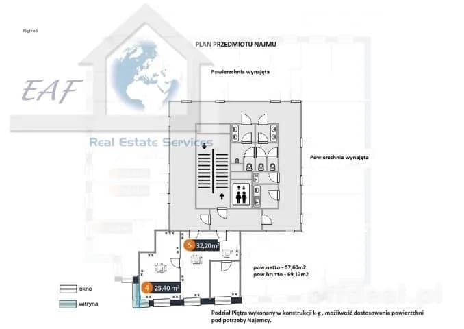 bien commercial à louer à Warszawa, Włochy, Załuski | 60,5 m²
