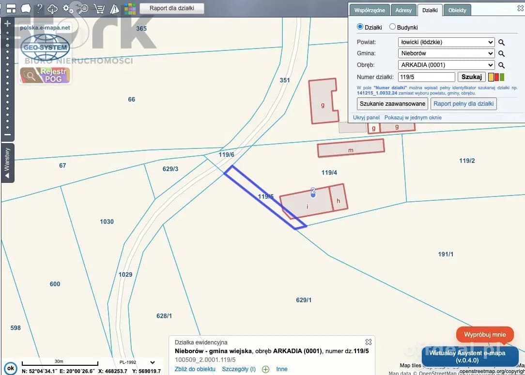 plot for sale in Arkadia | 65,418 m²