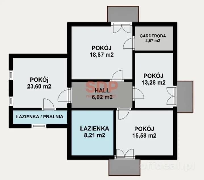 Wolnostojący dom 218m2 na działce 1000m2