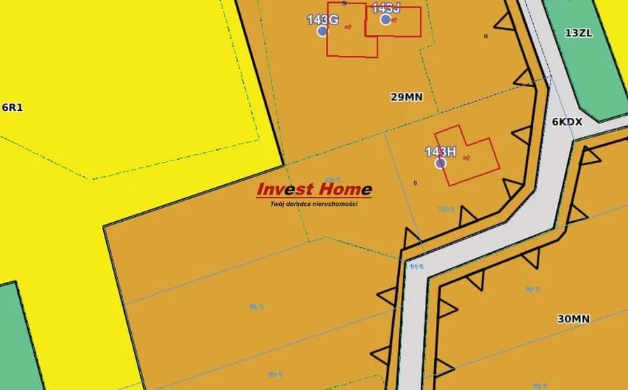 plot for sale in Bełk | 1,691 m²