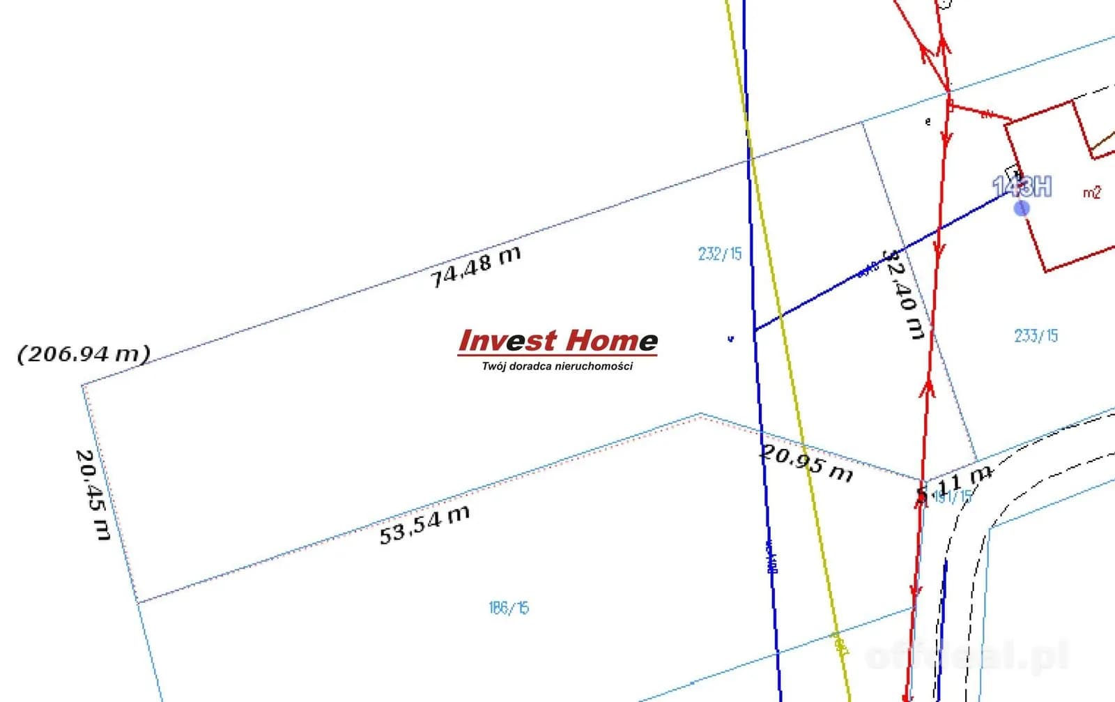 terrain à vendre à Bełk | 1 691 m²