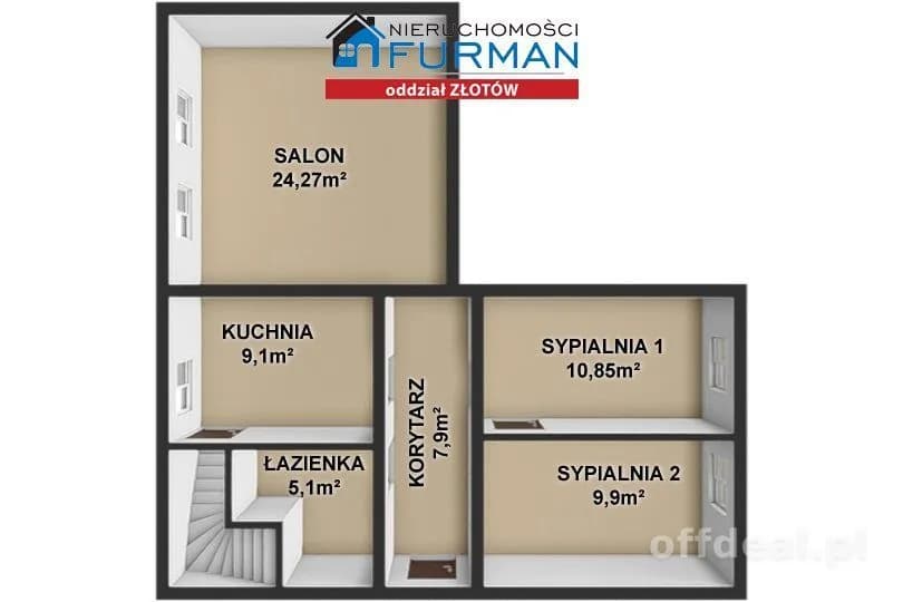 Dom na sprzedaż lub zamianę, Sypniewo gm Jastrowie