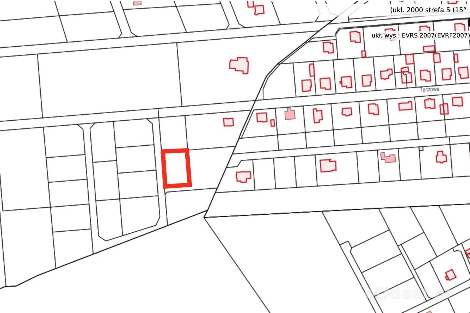 plot for sale in Dźwirzyno | 1,562 m²