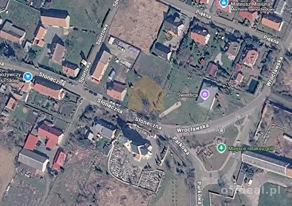 Foto 5: Grundstück, 1336 m², Gałów
