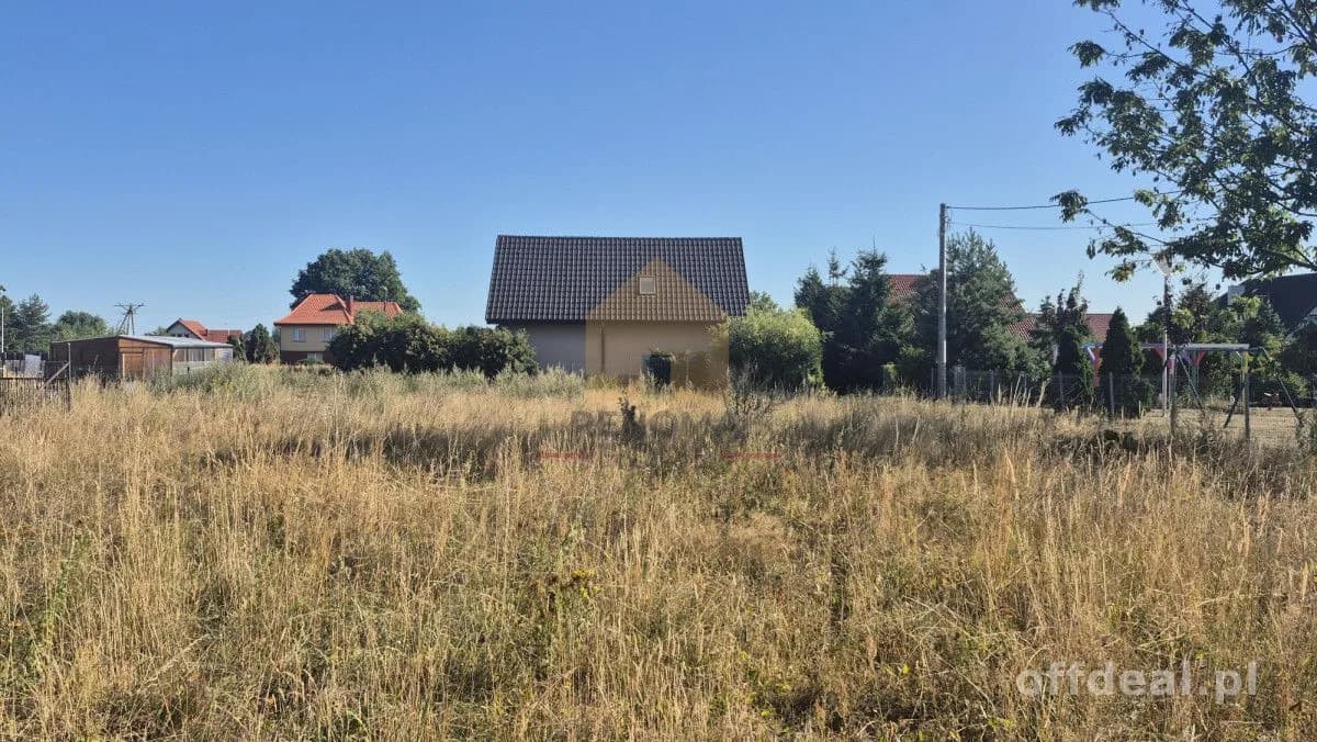 Foto 2: Grundstück, 1336 m², Gałów