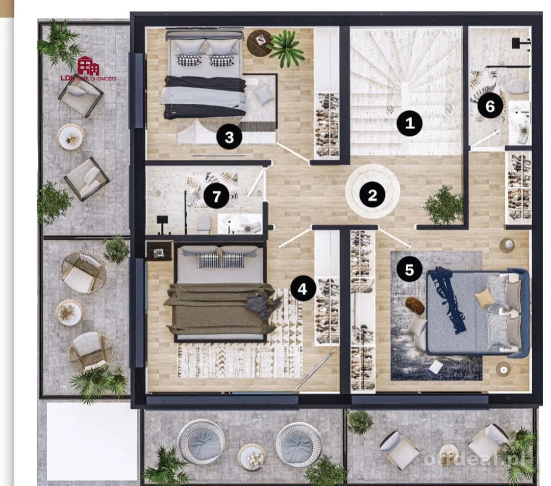 Nowoczesna willa na ekskluzywnym osiedlu na Istrii