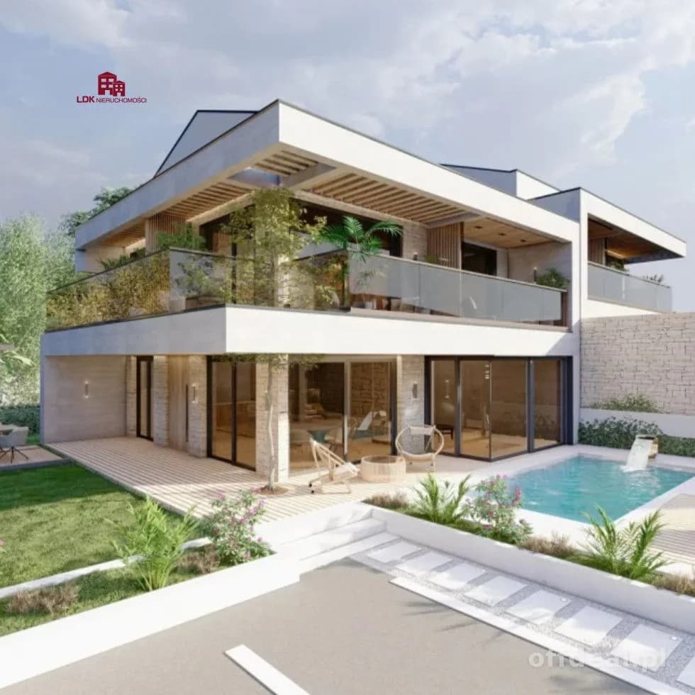 Nowoczesna willa na ekskluzywnym osiedlu na Istrii