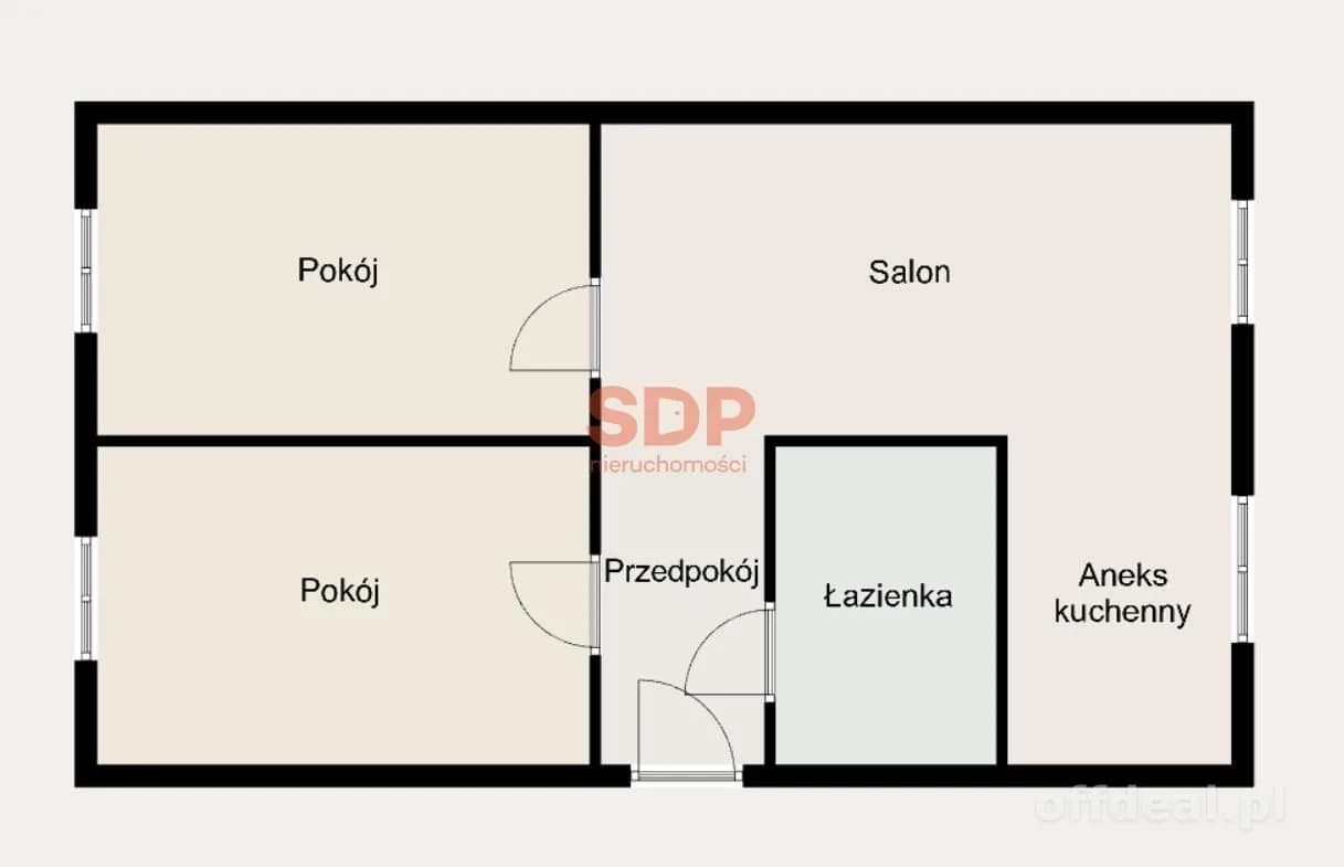 Photo 8: Apartment, 3 rooms, 48 m², Wrocław