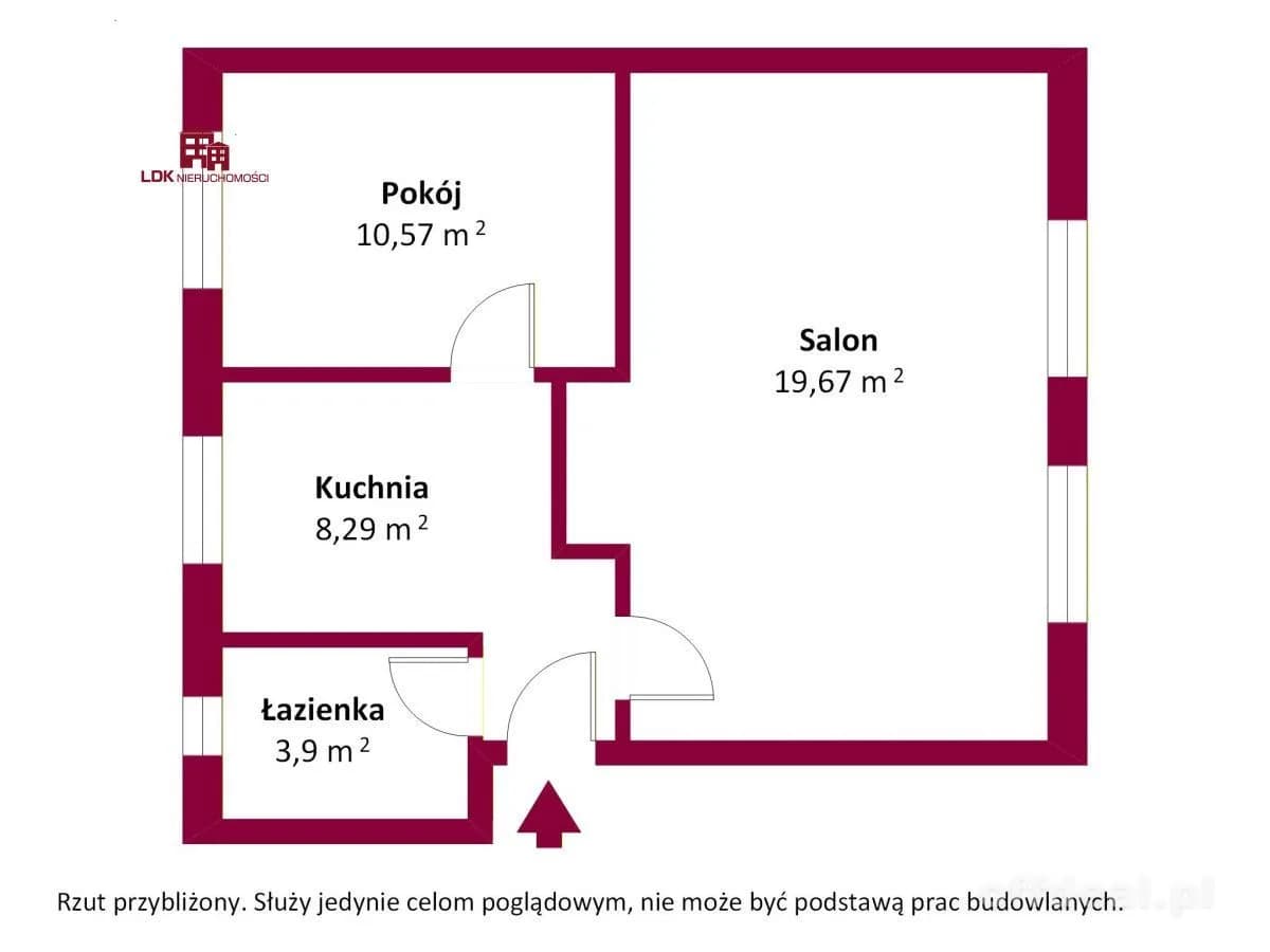 Jasne 42 m² w sercu Wrzeszcza