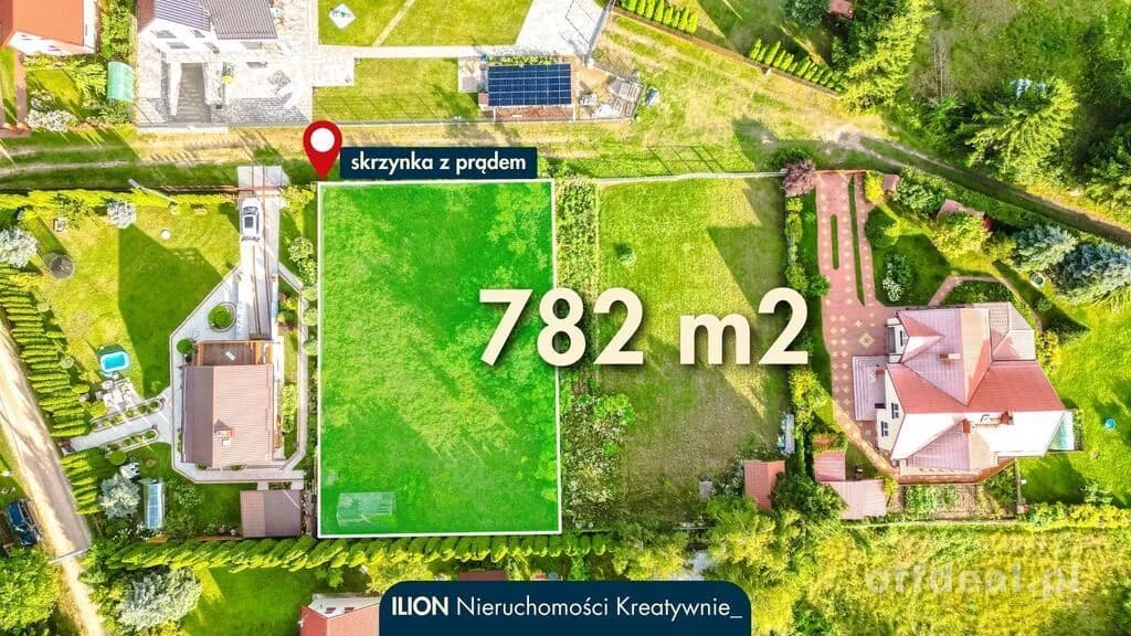 Działka 1016 m2 z prywatnym dostępem do jeziora