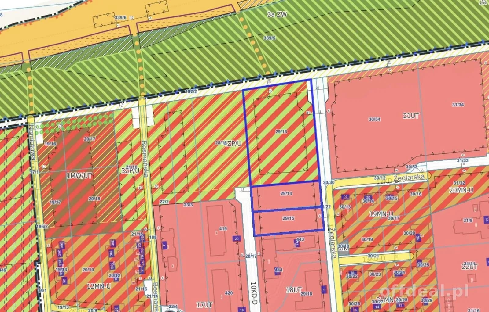 ділянка на продаж у Grzybowo | 8 939 m²