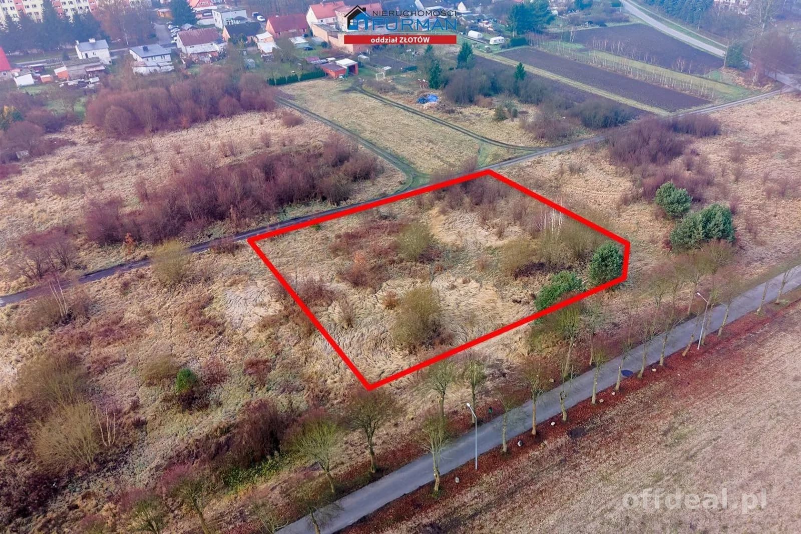 Działka pod zabudowę wielorodzinną, Okonek