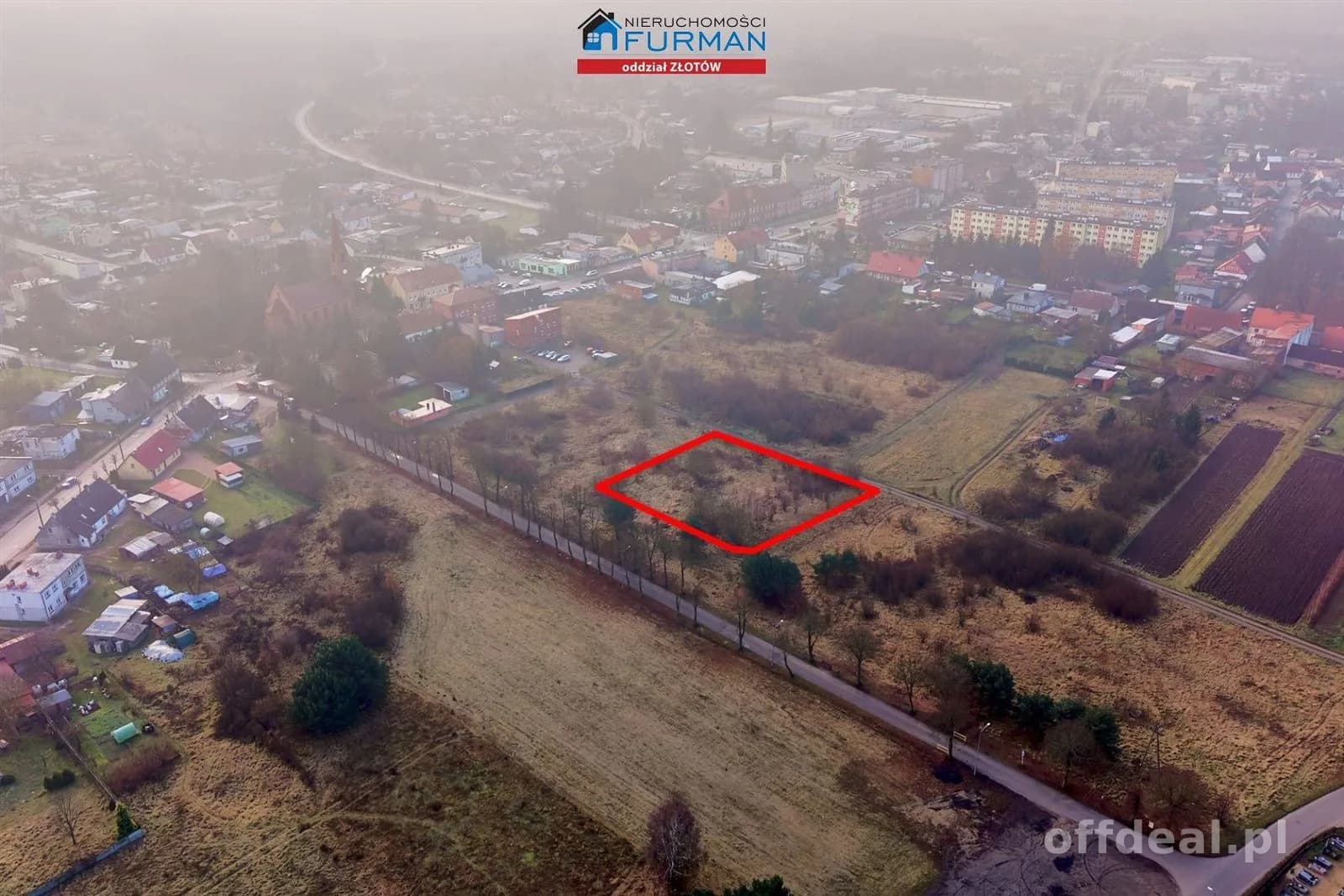 Działka pod zabudowę wielorodzinną, Okonek