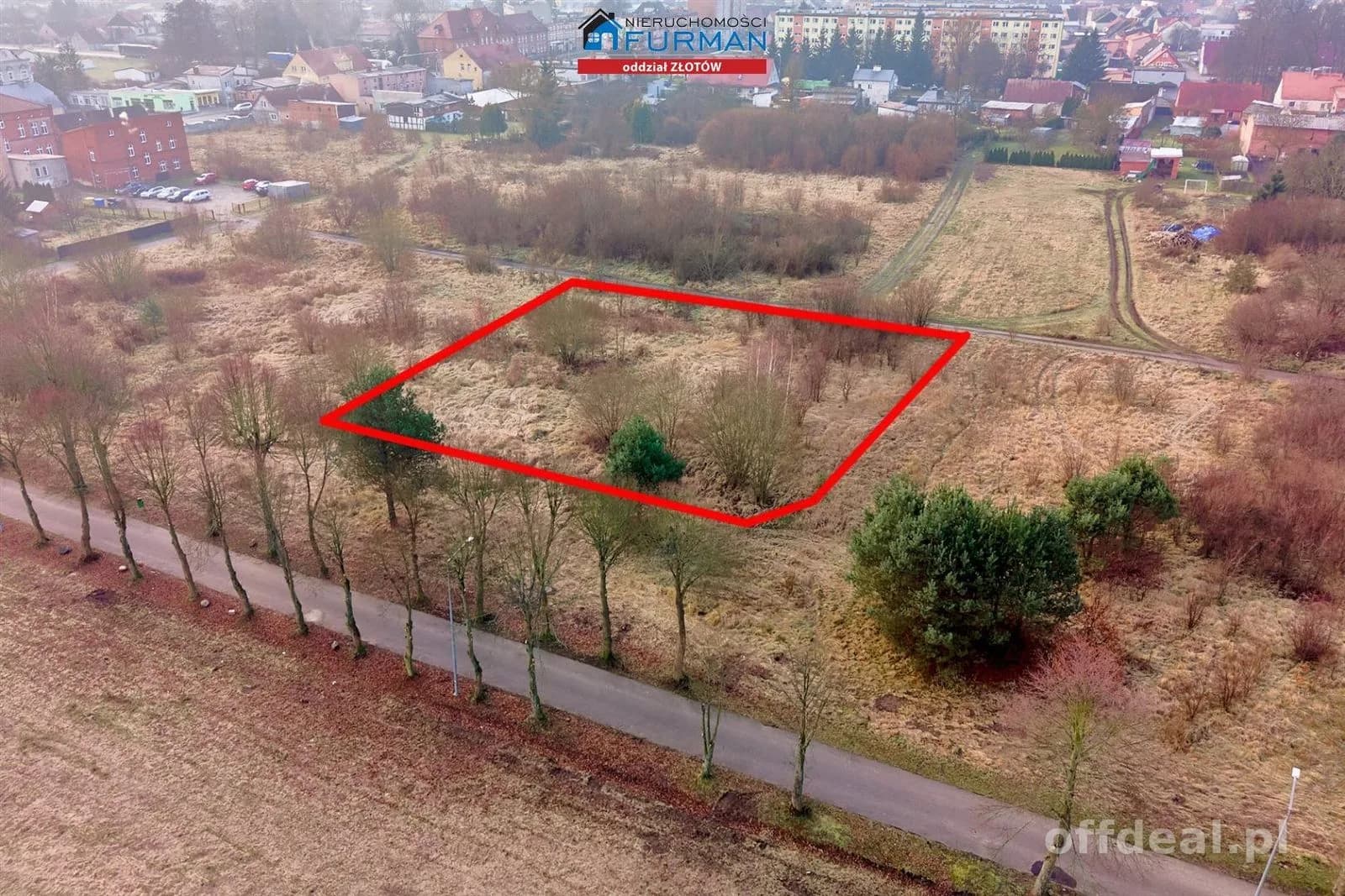 Działka pod zabudowę wielorodzinną, Okonek