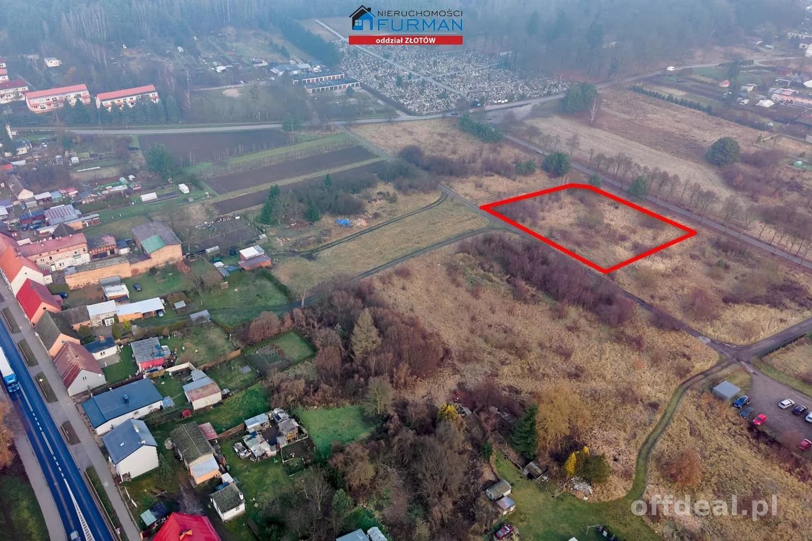 Działka pod zabudowę wielorodzinną, Okonek
